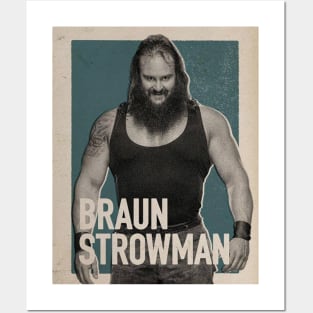 Braun Strowman Vintage Posters and Art